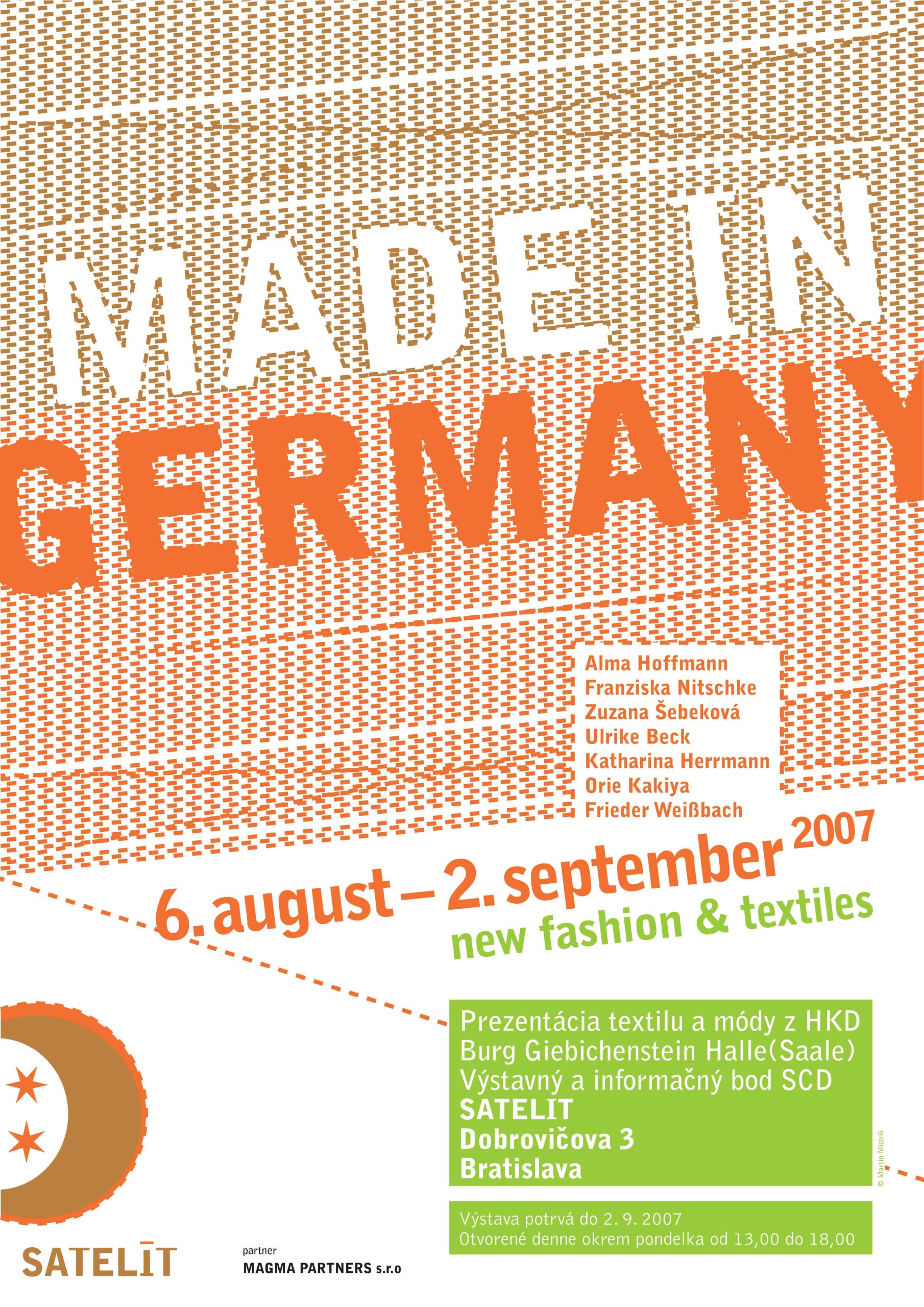 Made in Germany: new fashion & textiles