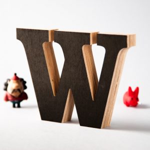 Mr.Wood - drevené písmená