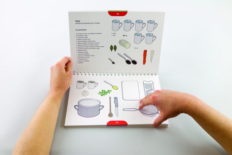 Dizajn ako pomoc – Kuchárska kniha Dobrá vareška