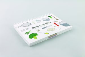 Dizajn ako pomoc – Kuchárska kniha Dobrá vareška