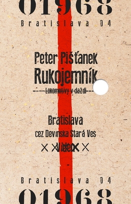 Dizajn knihy Petra Pišťanka Rukojemník