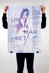 vizuálna komunikácia podujatia Urban Market 2013 (Winter Edition)