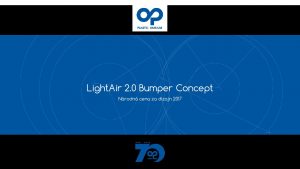 LightAir 2.0 koncept