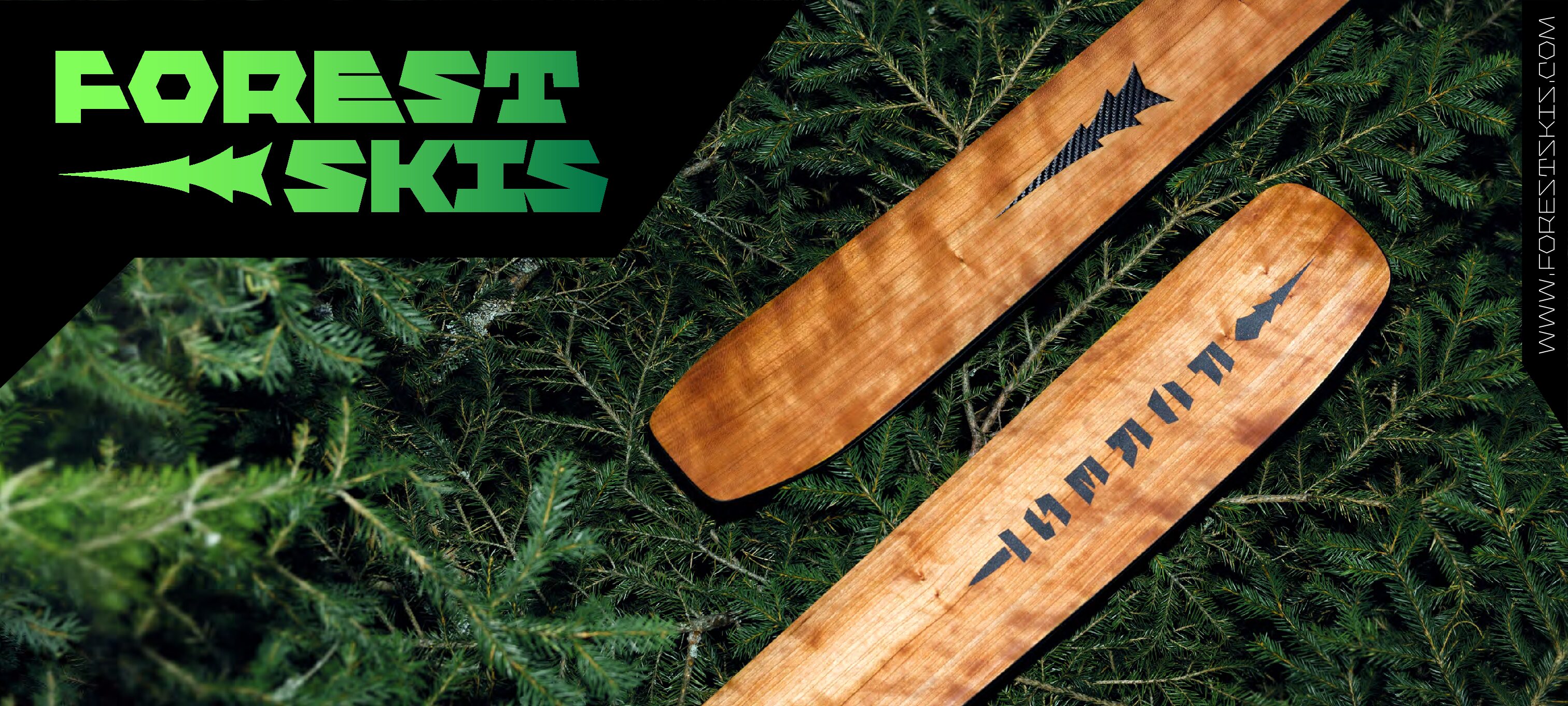Forest Skis / LOTOR – lyže Forest Skis, model LOTOR s hybridnou geometriou