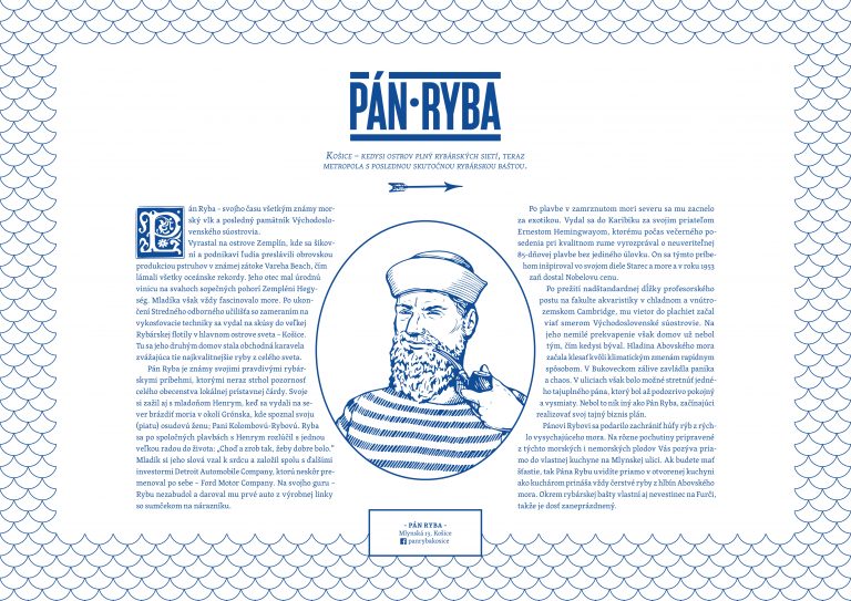 Pán Ryba – fish grill & market – vizuálna identita