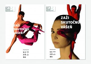 Vizuálna identita sezóny 2017/2018 pre Balet SND