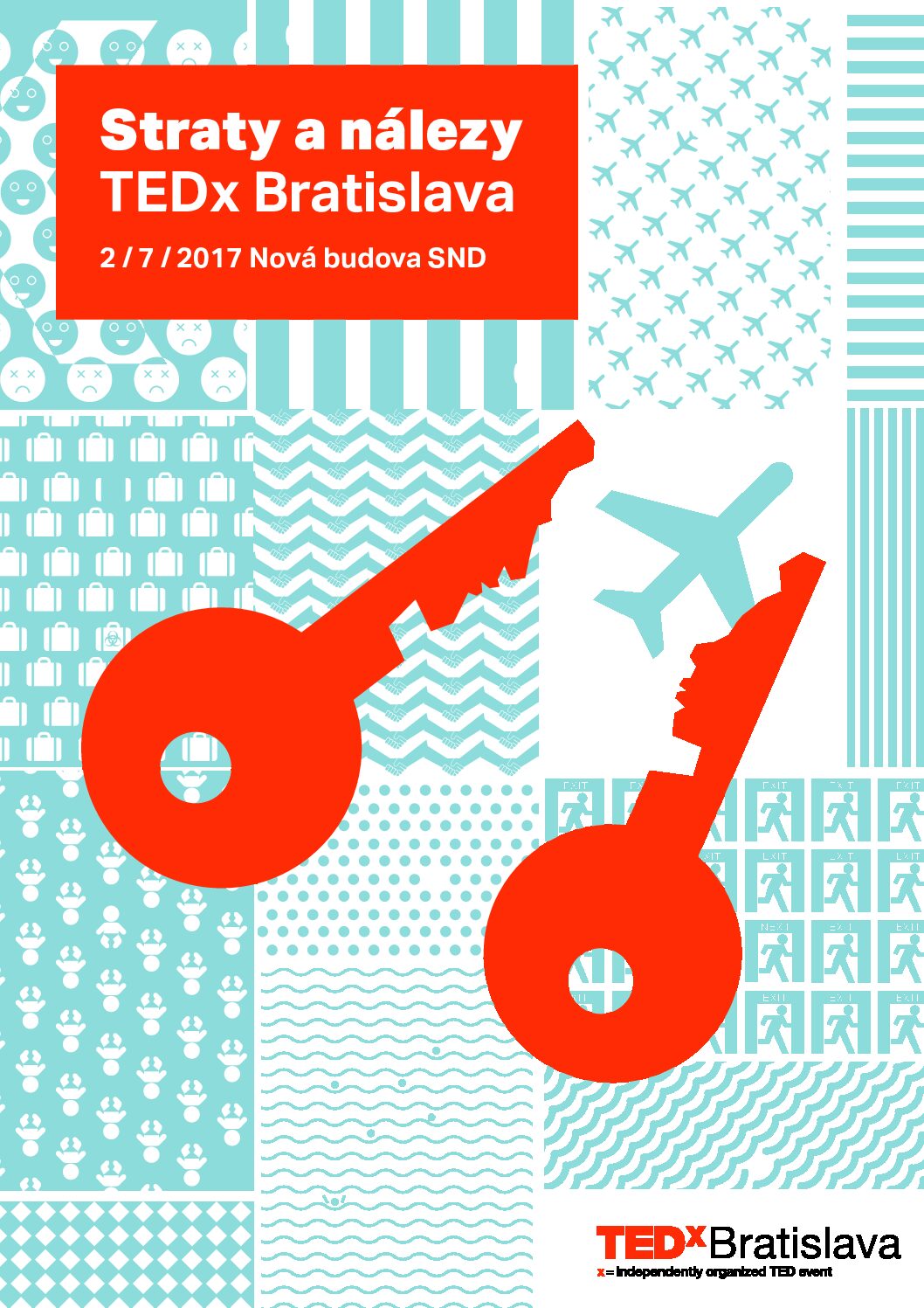 TEDxBratislava 2017 — vizuálna identita