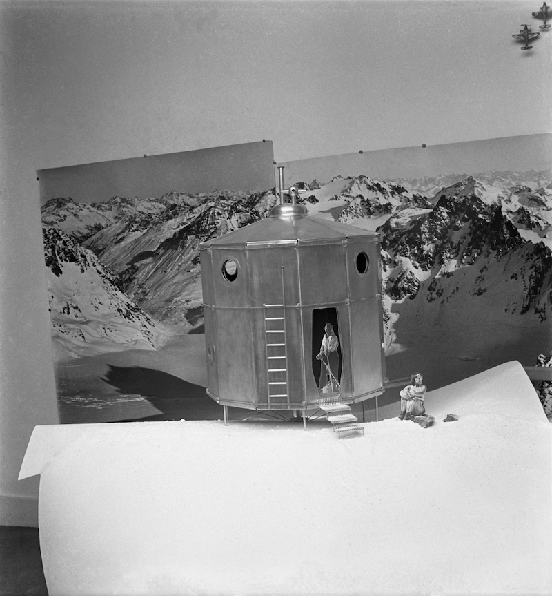 Charlotte Perriand, Pierre Jeanneret; Horský úkryt (Sud), 1938; © ADAGP, Paris 2019