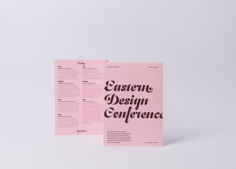 Eastern Design Conference 2019 Vizuálna identita