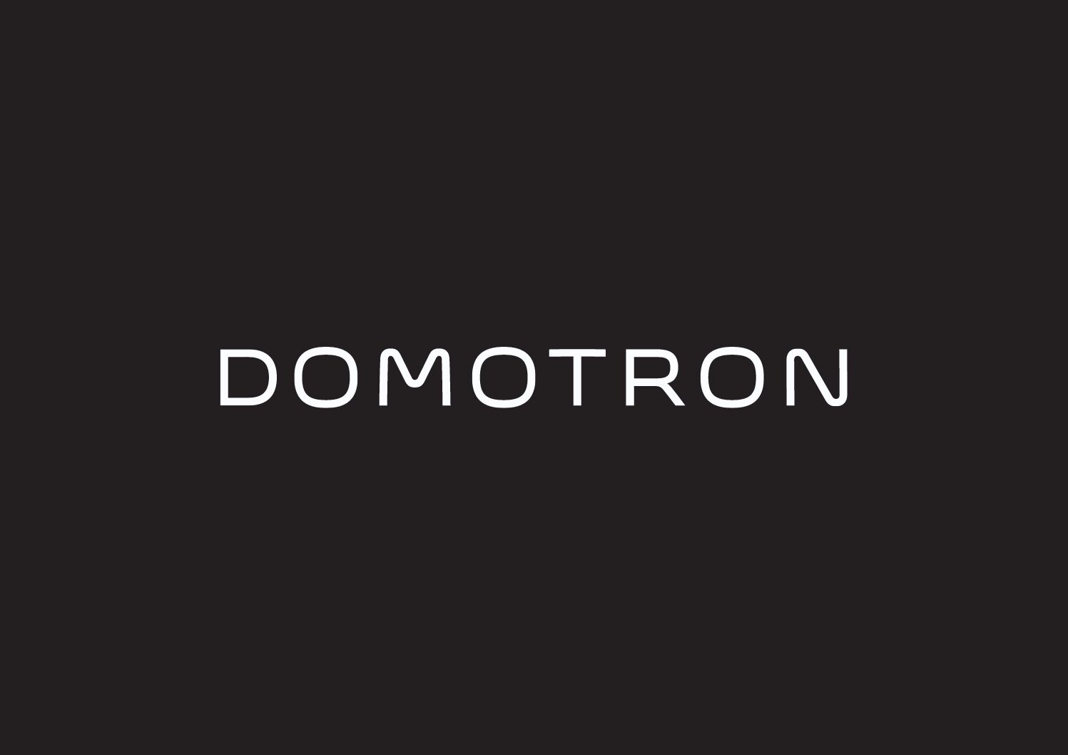 DOMOTRON - vizuálna identita