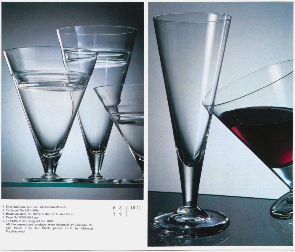 Časť zo súpravy LR 2096, Glass Revue 9/1989