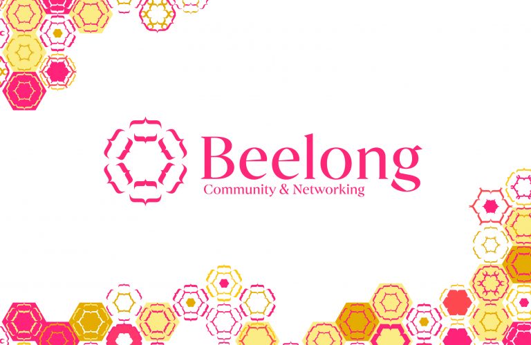 Beelong Community & Networking - logo a design koncept