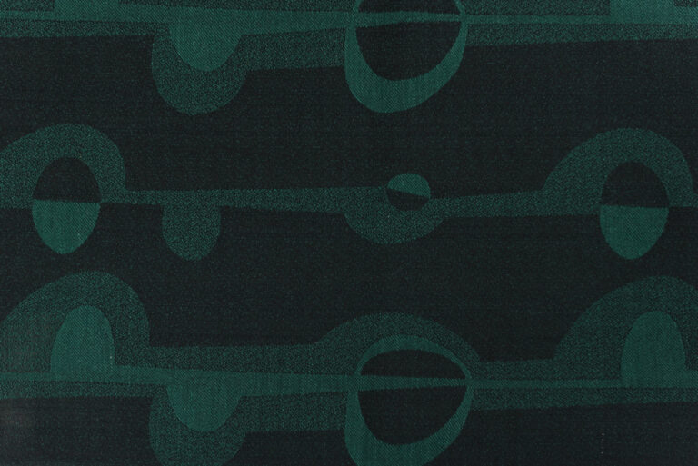 Dekoračná zelená tkanina