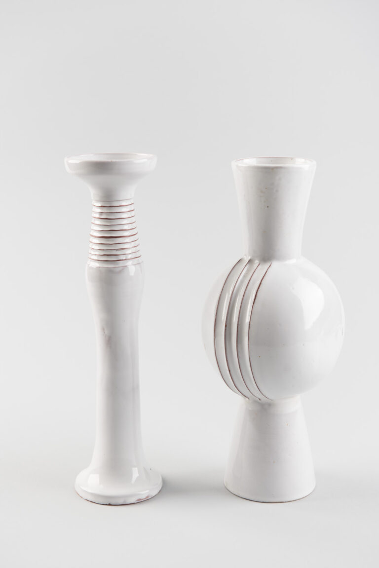 Vase and candlestick