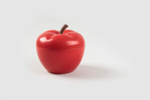 Dóza na cukrovinky - jablko červené veľké