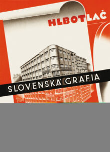 Reklamný inzerát do časopisu Slovenská Grafia