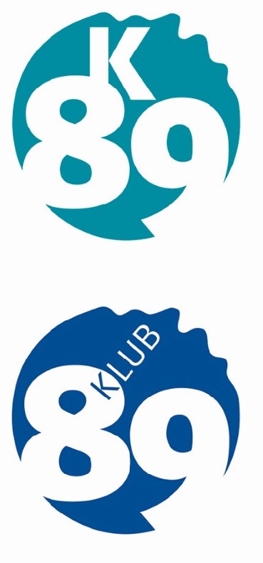 Návrhy na logo pre Klub 89, 2017.