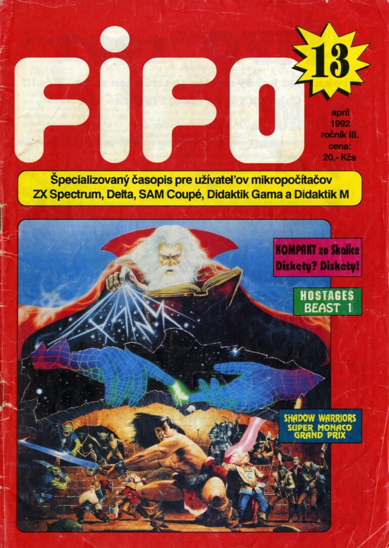 Časopis FIFO (č. 13, apríl 1992)