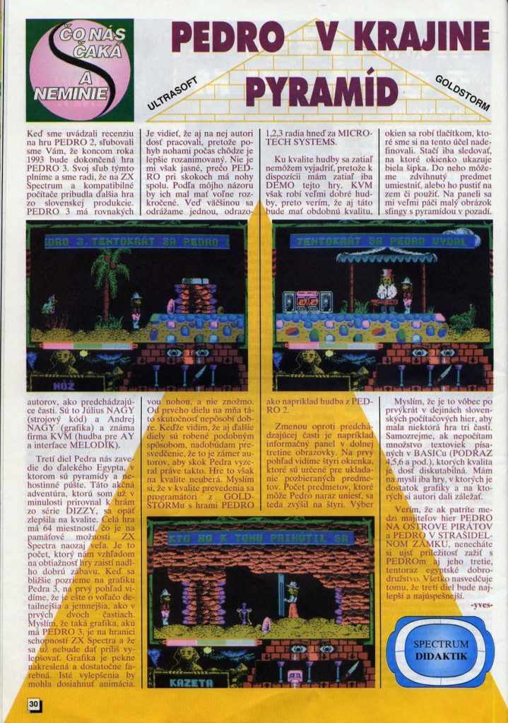 Pedro v krajine pyramíd