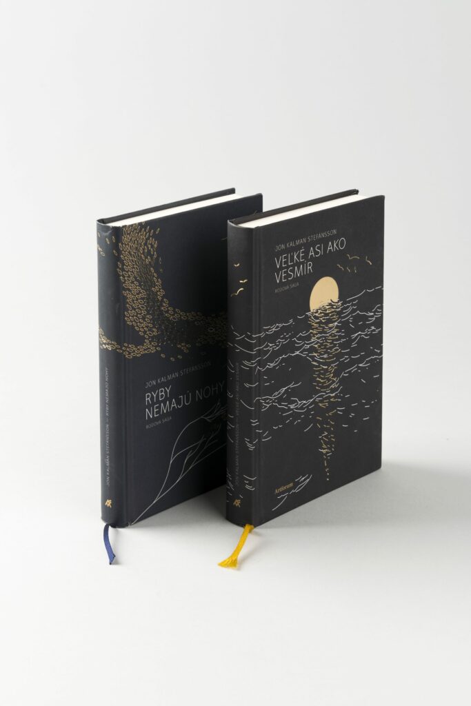 Mária Rojko: dizajn knižnej série Jóna Kalmana Stefánssona, Artforum, 2016 a 2017.