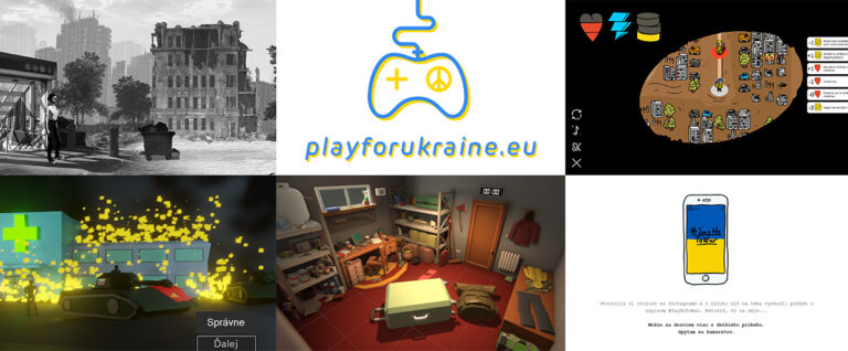 Ako využiť potenciál hier pre pomoc Ukrajine. A mimo nej. Game Jam Play For Ukraine
