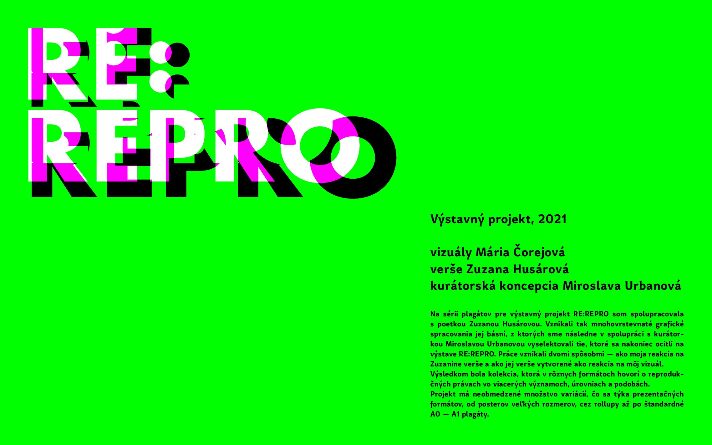 Výstavný projekt Re:Repro