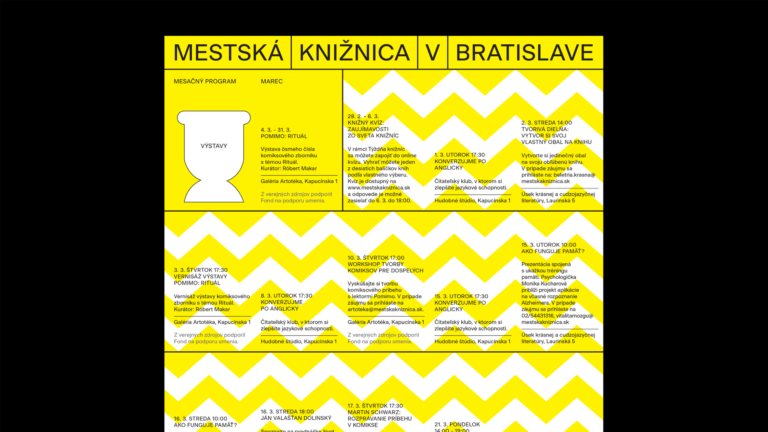 Vizuálna identita Mestskej knižnice v Bratislave