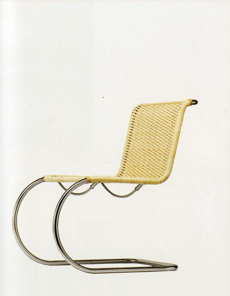 Ludwig Mies van der Rohe: stolička S 533 S, Thonet, 1927. Foto: Thonet GmbH