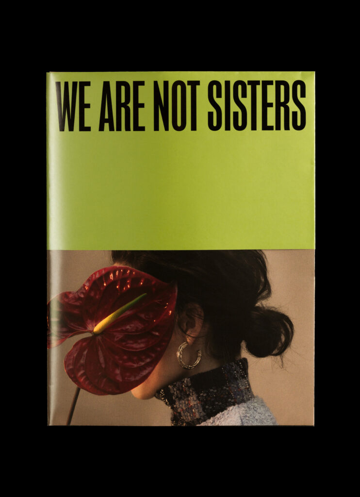 Vizuálna identita a webdizajn značky We are not sisters, 2015 – 2019. Foto archív Kristíny Bartošovej
