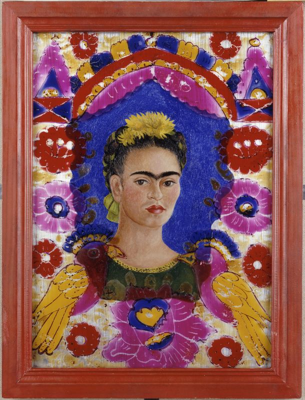 Frida Kahlo: Rám, 1938 © Centre Pompidou, MNAM-CCI, Dist. RMN-Grand Palais / Jean-Claude Planchet © Banco de México, fiduciary in the Frida Kahlo and Diego Rivera Museums Trust / ADAGP, Paris 2022 
