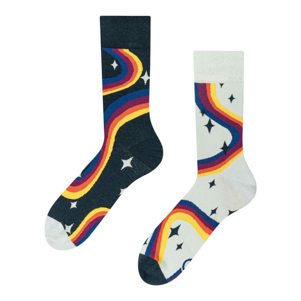 Magical Rainbow, dizajn ponožiek, výroba Dedoles, 2023. Foto archív Dedoles