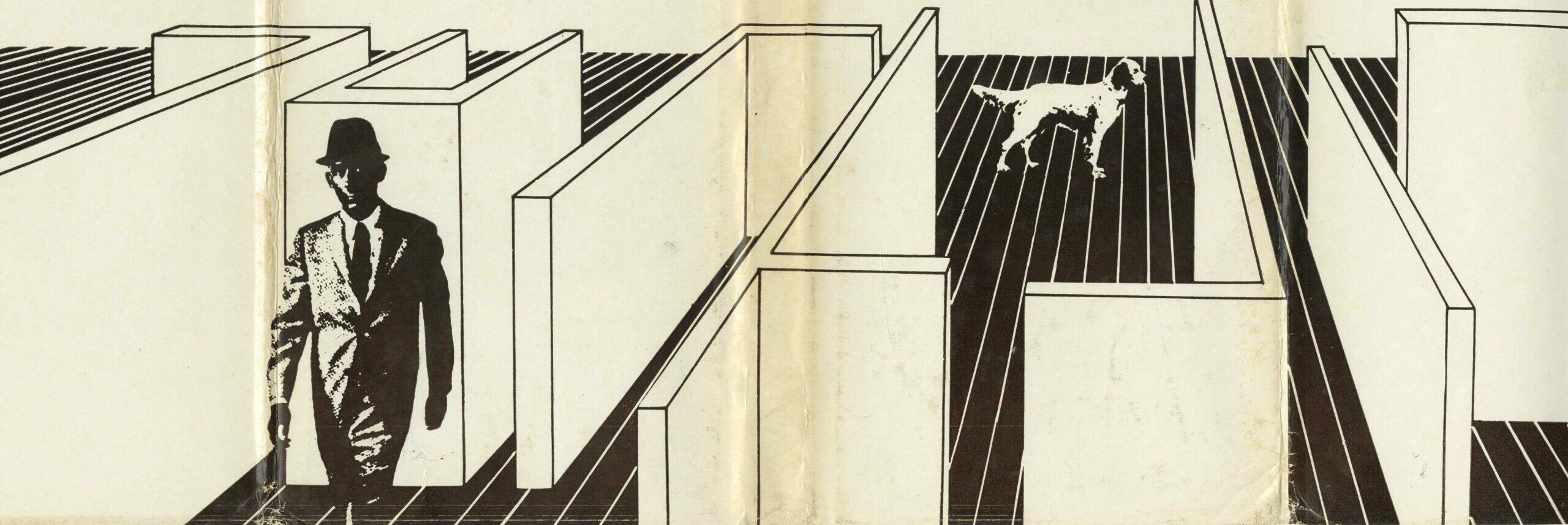 Výsek z obálky knihy Gavril Trojepoľskij: Biely Bim – čierne ucho, Obzor – Jantár, 1974.