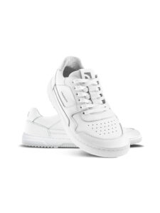 Barefoot tenisky Barebarics Zing - All White - Leather