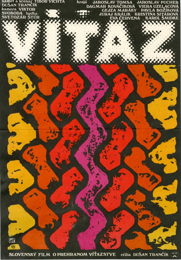 Filmový plagát, Víťaz, 1978.