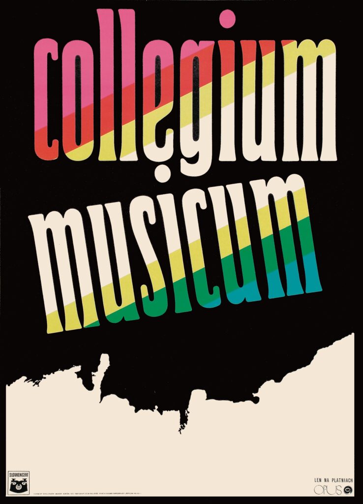 Hudobný plagát
Collegium Musicum, 1971.