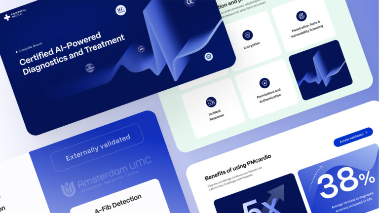 Vizuálna Identita Powerful Medical