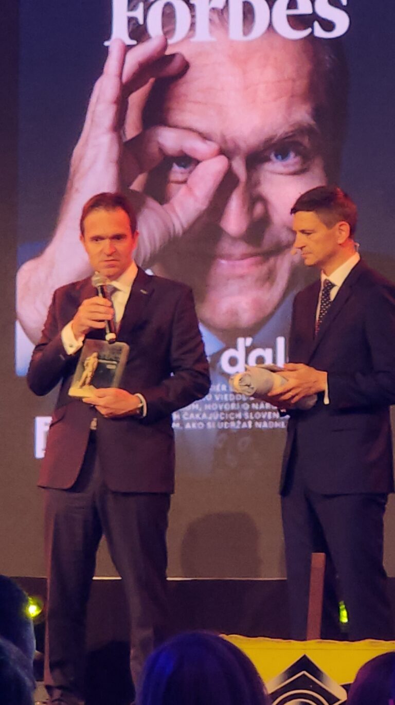 Ocenenie Forbes Osobnosť roka