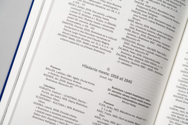 Literárne krajiny Bratislavy / Obraz mesta po roku 1918