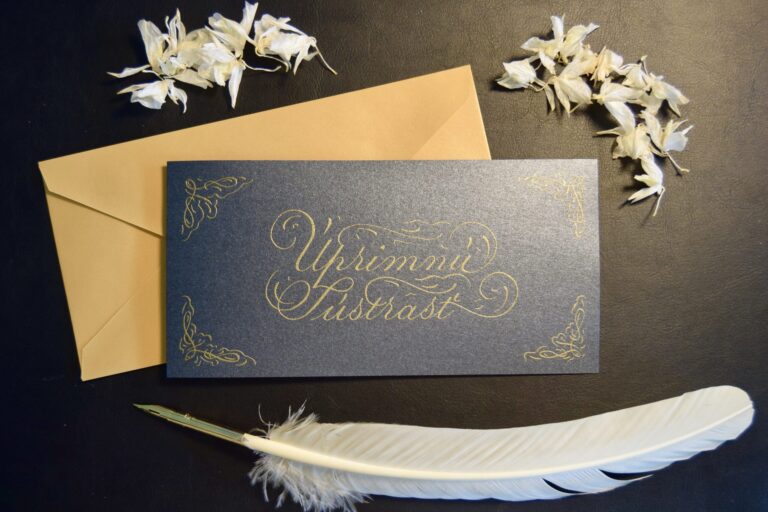 Kaligrafické priania