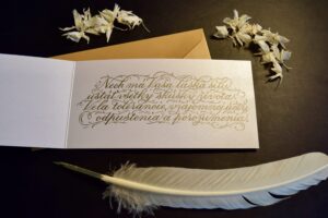 Kaligrafické priania