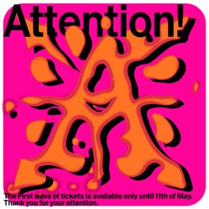 Vizuál podujatia Sensorium Beyond the Sound 2023