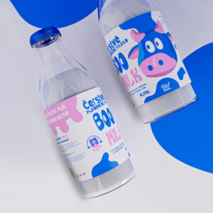 Boo Milk obalový dizajn - Koncept