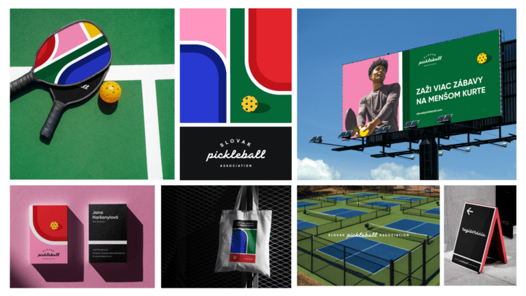 Branding Slovak Pickleball Association: Viac zábavy na menšom kurte