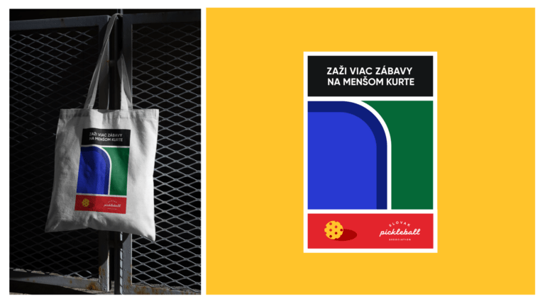 Branding Slovak Pickleball Association: Viac zábavy na menšom kurte
