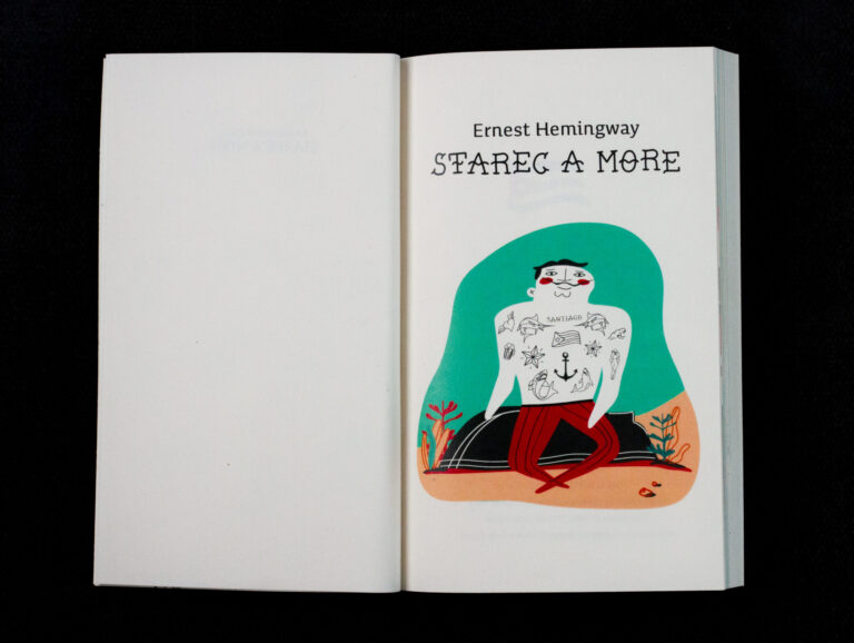 Redesign knihy - Ernest Hemingway - Starec a more
