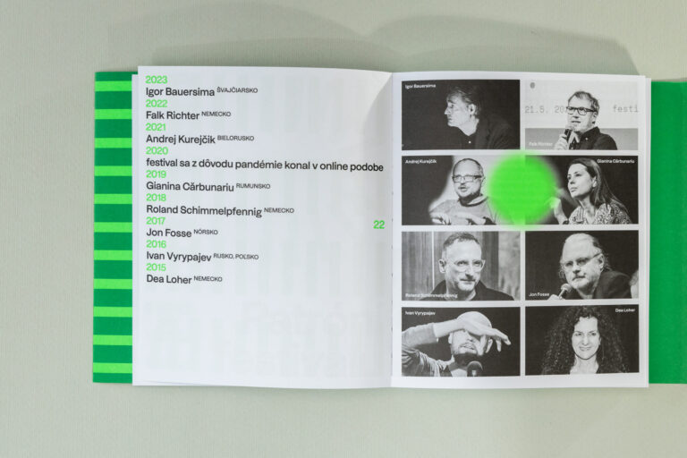 FESTIVAL NOVÁ DRÁMA/NEW DRAMA. METAFORA SVETA. DVADSAŤ ROKOV