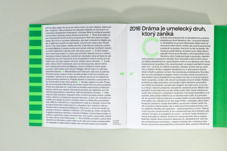 FESTIVAL NOVÁ DRÁMA/NEW DRAMA. METAFORA SVETA. DVADSAŤ ROKOV