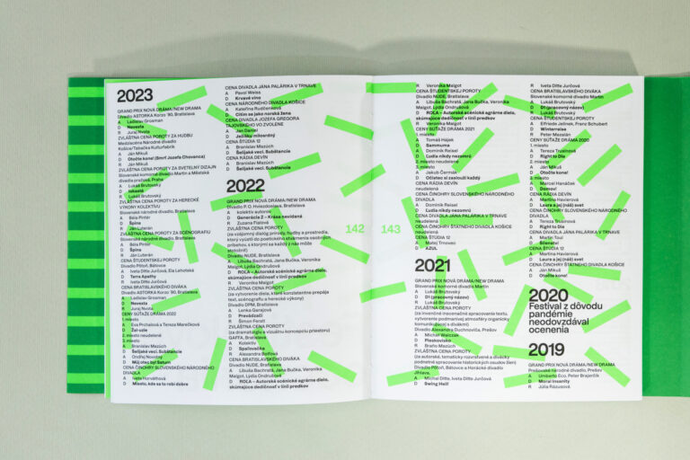 FESTIVAL NOVÁ DRÁMA/NEW DRAMA. METAFORA SVETA. DVADSAŤ ROKOV