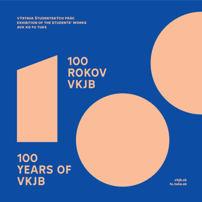 Vizuál pre výstavu „100 rokov VKJB / 100 Years of VKJB“