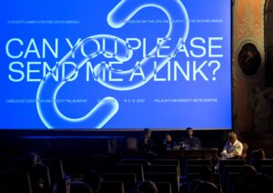 Vizuálna identita pre konferenciu: Can You Please Send Me a Link?